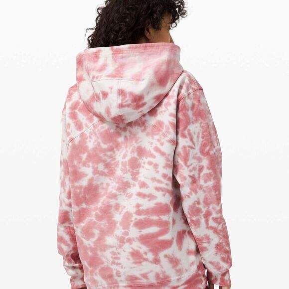 Lululemon All Yours Hoodie Tie Dye *Fleece Size 6 - Picture 5 of 9